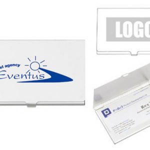 Aluminum name card holder for name cards