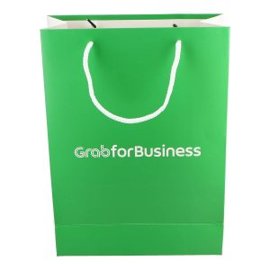 Customizable Portrait Paper Bag (Grab for Business Sample)
