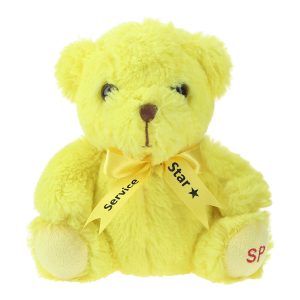 Solid Color Furry Teddy Bear