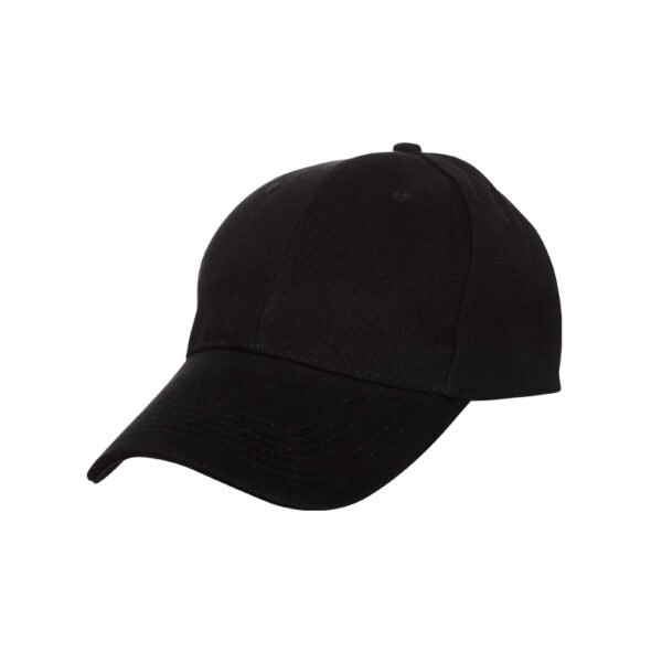 6 Panel Cotton Brush Baseball Cap - Image 2