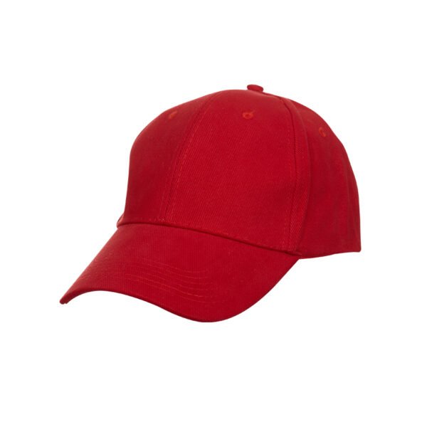 6 Panel Cotton Brush Baseball Cap - Image 4