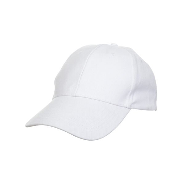 6 Panel Cotton Brush Baseball Cap - Image 5