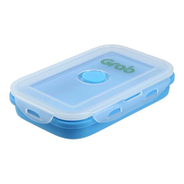 Rectangle Silicone Collapsible Lunch Box