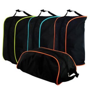 Colored Piping Shoes Bag