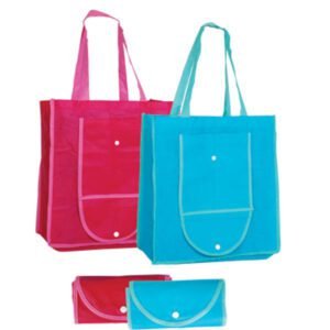 Foldable Non-woven Bag with Button