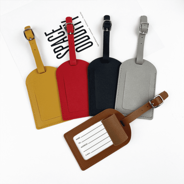 PU Leather Passport Cover & Luggage Tag - Image 2