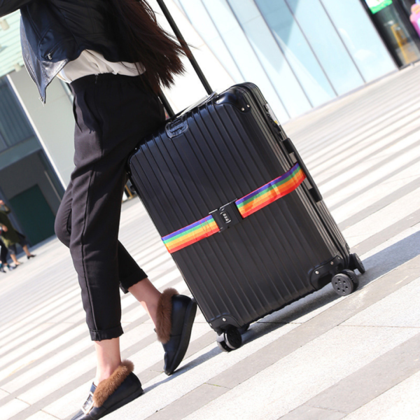 Rainbow Travel Luggage Strap