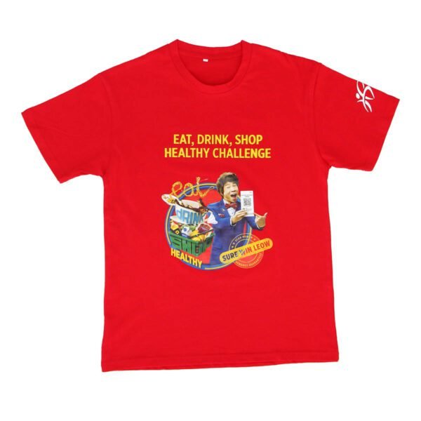 Cotton Polyester Blend Round Neck T-shirt - Image 3