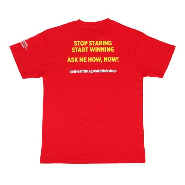 Cotton Polyester Blend Round Neck T-shirt - Image 4