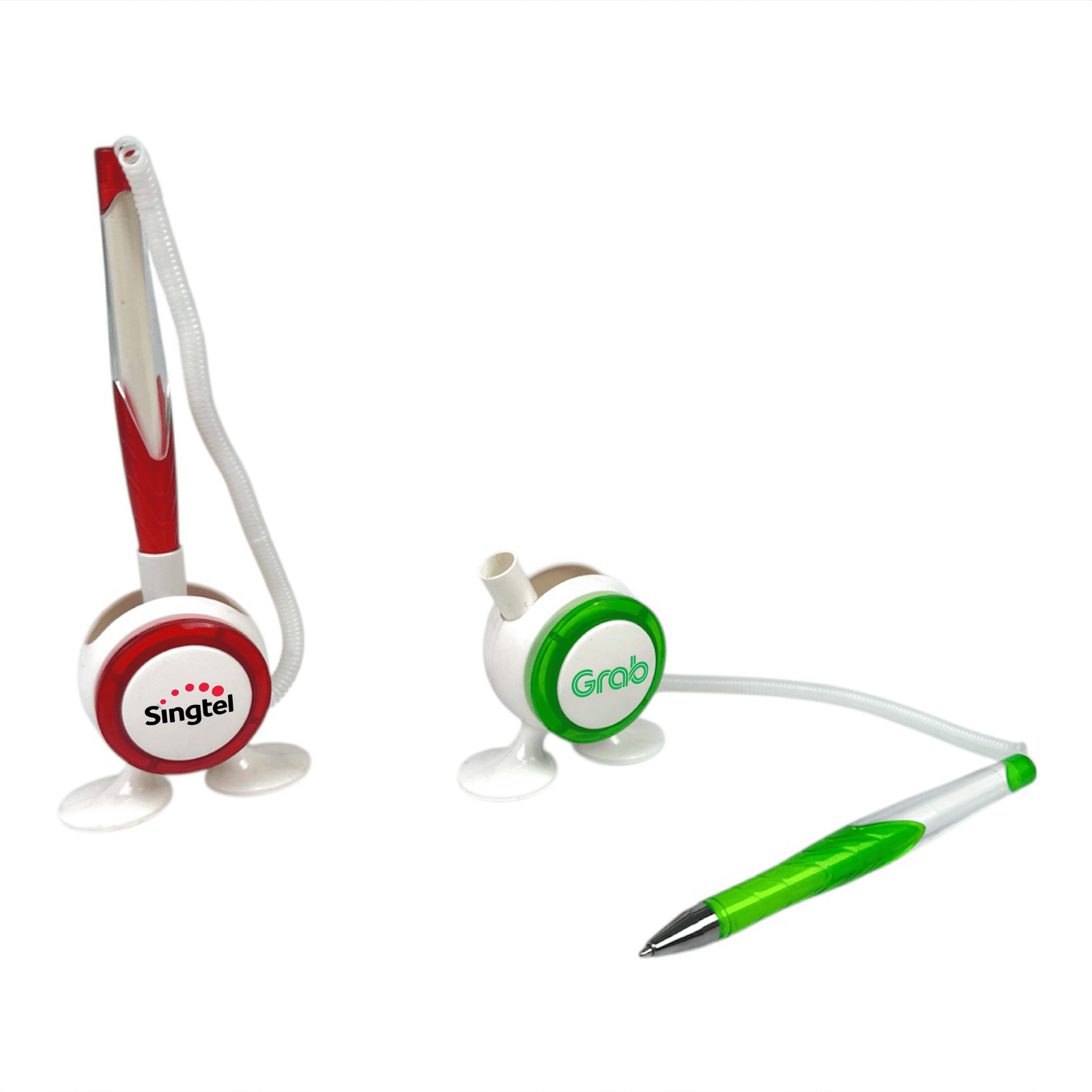 Pen with standing holder